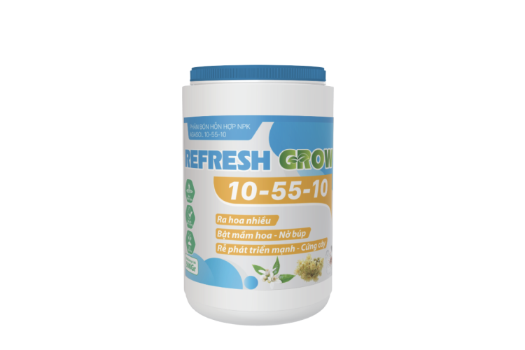 PHÂN BÓN HỖN HỢP NPK REFRESH GROW 10-55-10