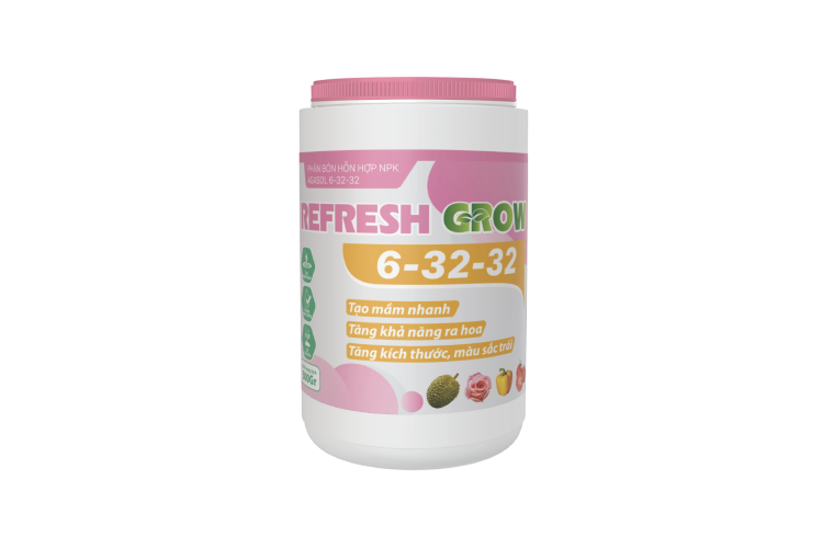 PHÂN BÓN HỖN HỢP NPK REFRESH GROW 6-32-32
