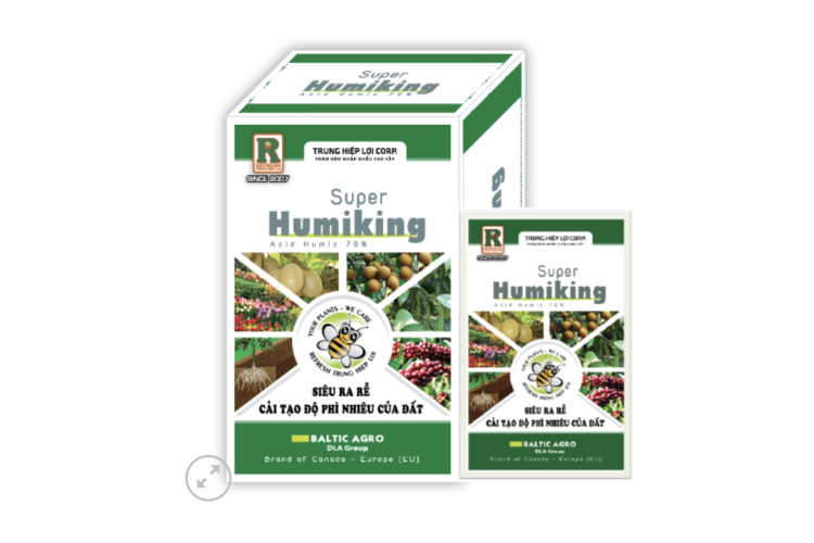 PHÂN BÓN SUPER HUMIKING 70% HUMIC