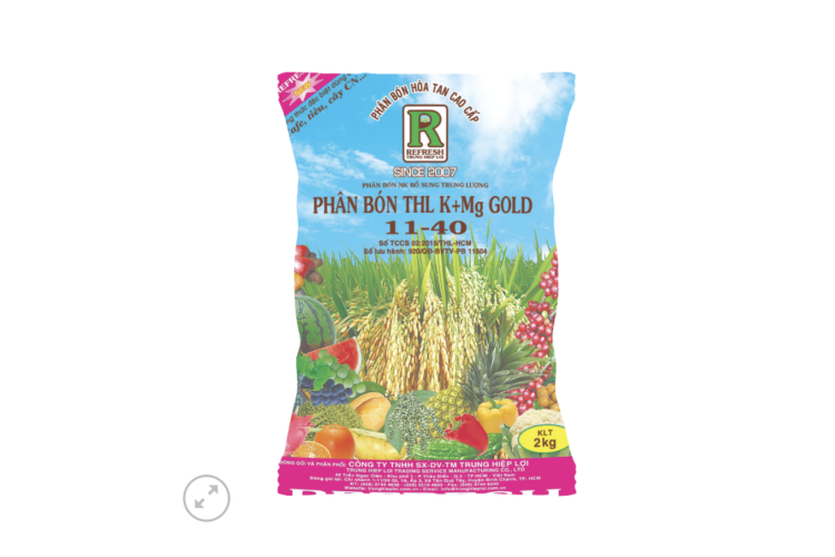 PHÂN BÓN NK THL K+Mg GOLD 11-40