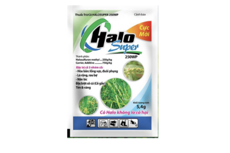 THUỐC TRỪ CỎ HALOSUPER 250WP (LÚA) 