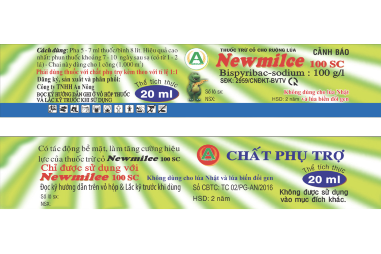 THUỐC TRỪ CỎ NEWMILCE 100SC