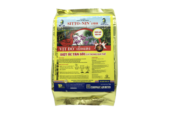 Thuốc trừ sâu, trừ ốc SITTO-NIN 15BR