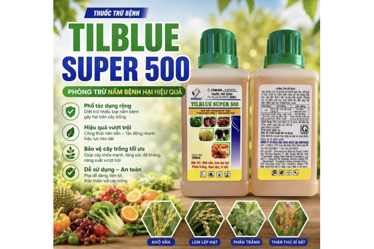 THUỐC TRỪ BỆNH TILBLUE SUPER 500 