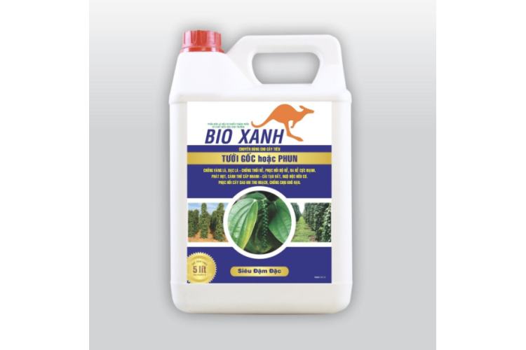 Phân bón hữu cơ BIO XANH TIÊU CAN 5 LÍT