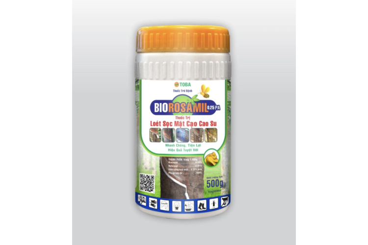 Thuốc Trừ Bệnh BIOROSAMIL 0.25PA Hũ 500g