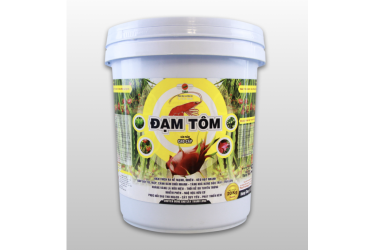 Phân bón ĐẠM TÔM CAO CẤP cho cây Thanh Long
