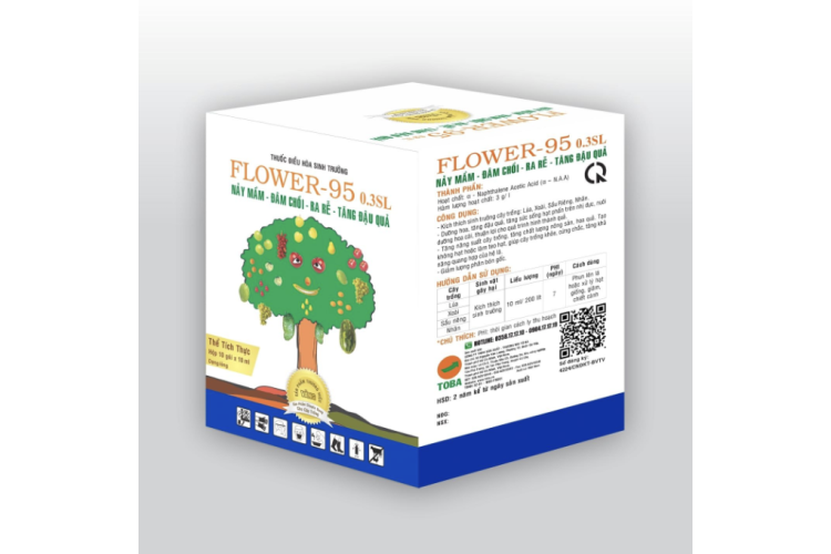 Thuốc điều hòa sinh trưởng FLOWER 95 0.3SL Gói 10ml