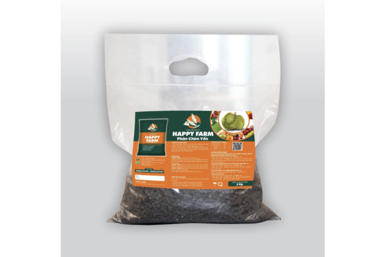 Phân Hữu Cơ HAPPY FARM Túi 2KG