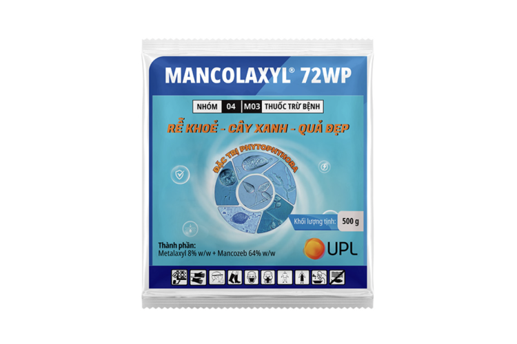 Thuốc trừ bệnh MANCOLAXYL 72WP 