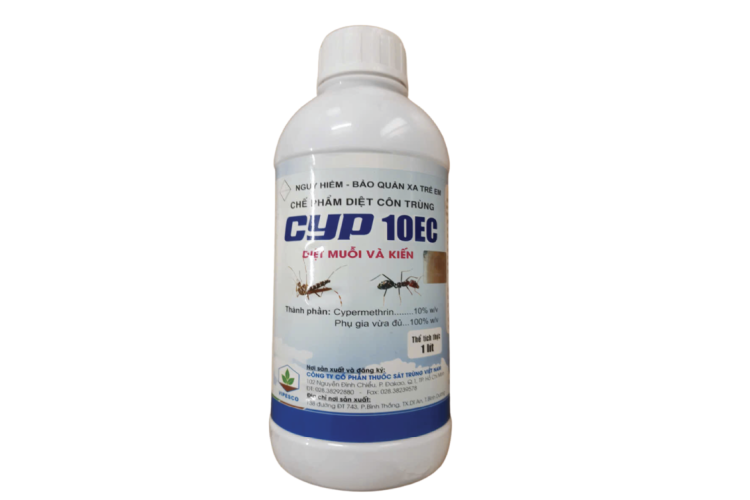 Chế phẩm diệt côn trùng CYP 10EC
