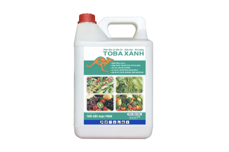 Phân bón lá TOBA XANH Chuột Úc Tổng hợp Can 5 lít