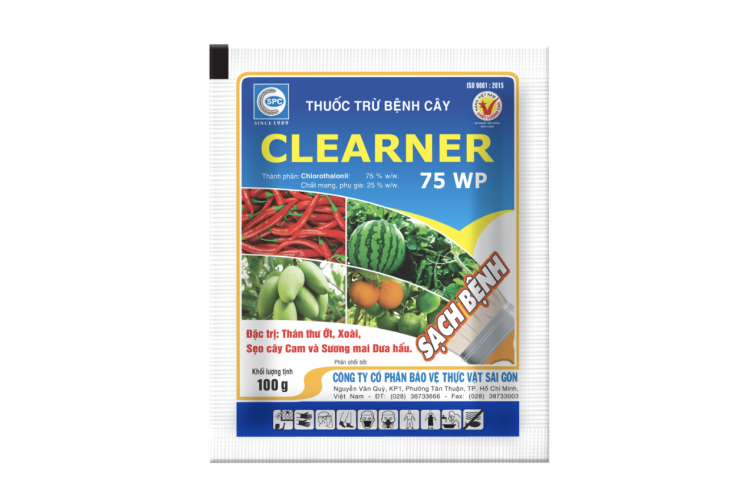 THUỐC TRỪ BỆNH CLEARNER 75WP
