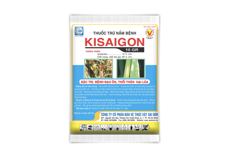 THUỐC TRỪ NẤM BỆNH KISAIGON 10GR