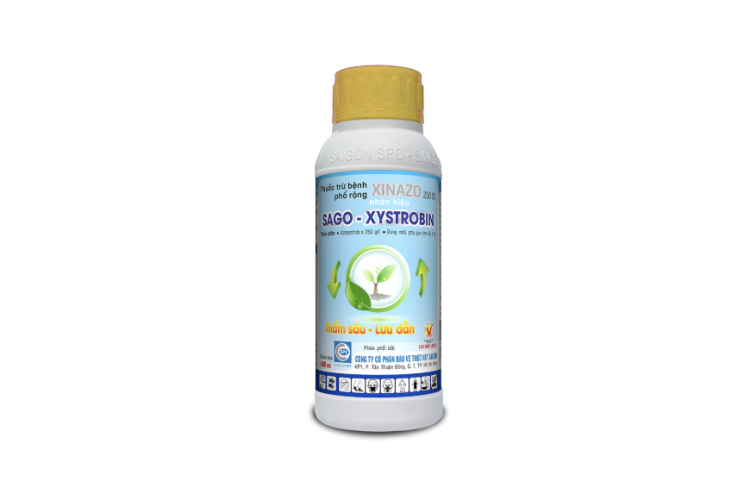 THUỐC TRỪ BỆNH XINAZO 250SC HIỆU SAGO-XYSTROBIN