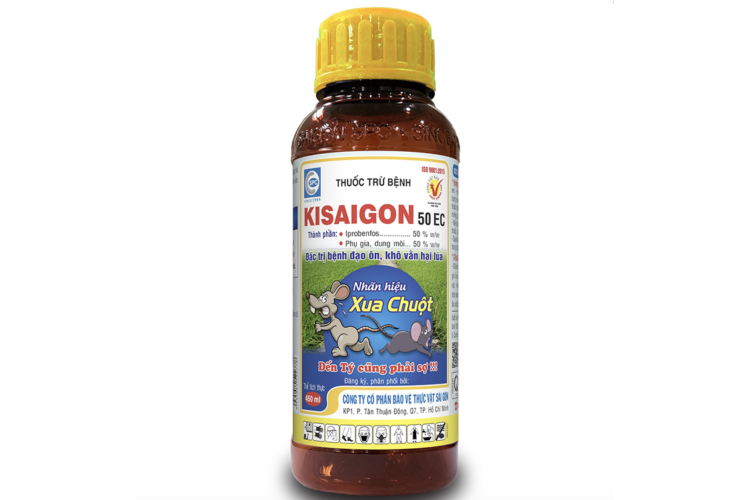 THUỐC TRỪ BỆNH KISAIGON 50EC HIỆU XUA CHUỘT