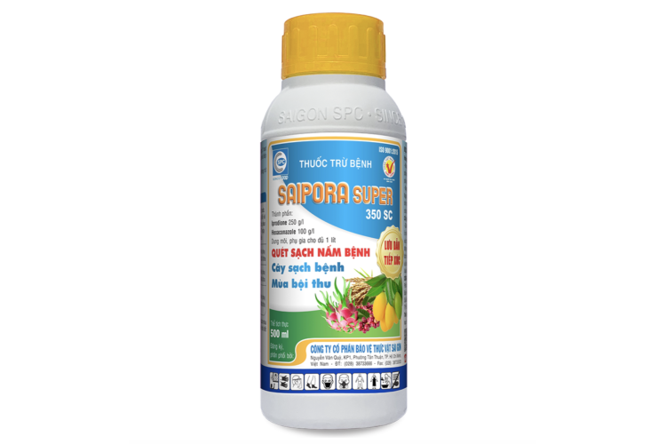 THUỐC TRỪ BỆNH SAIPORA SUPER 350SC