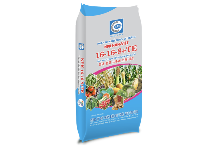 PHÂN BÓN NPK HÀN-VIỆT 16-16-8+TE