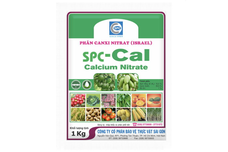 PHÂN CANXI NITRAT Hiệu SPC-Cal CALCIUM NITRATE