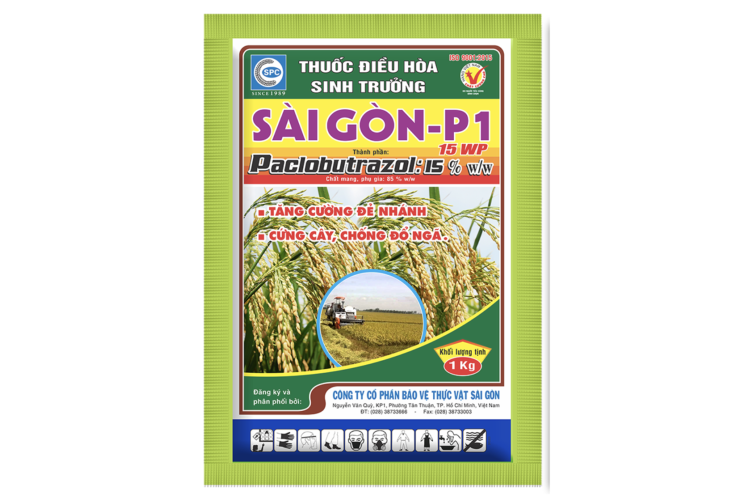 THUỐC ĐIỀU HÒA SINH TRƯỞNG SÀI GÒN-P1 15WP