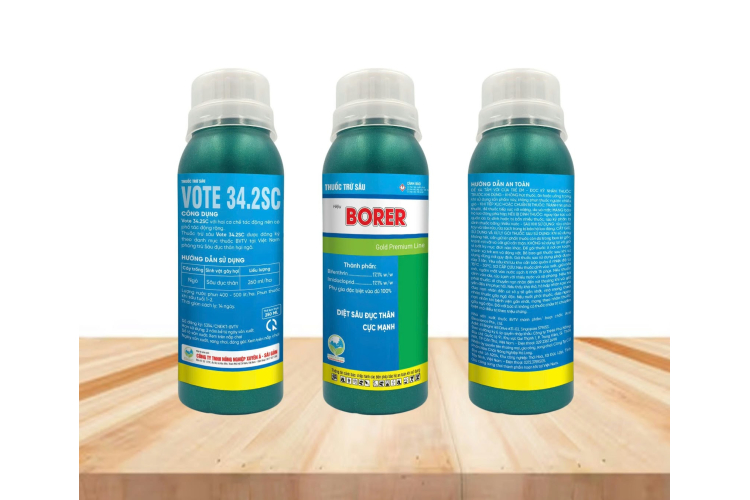 Thuốc trừ sâu VOTE 34.2SC Hiệu BORER-Gold Premium Line