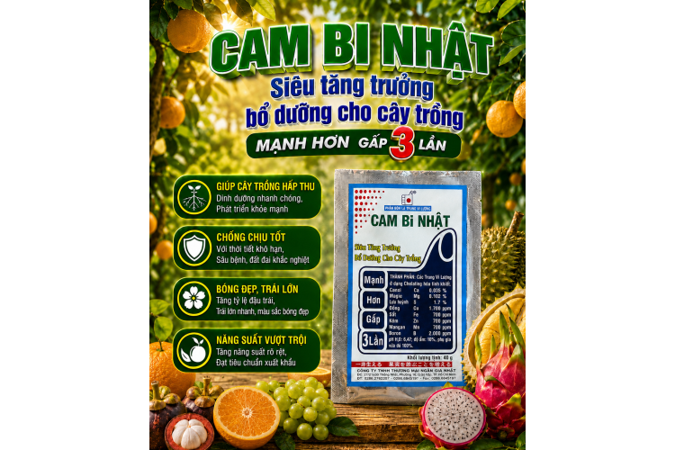 Phân bón lá CAM BI NHẬT (NGN)