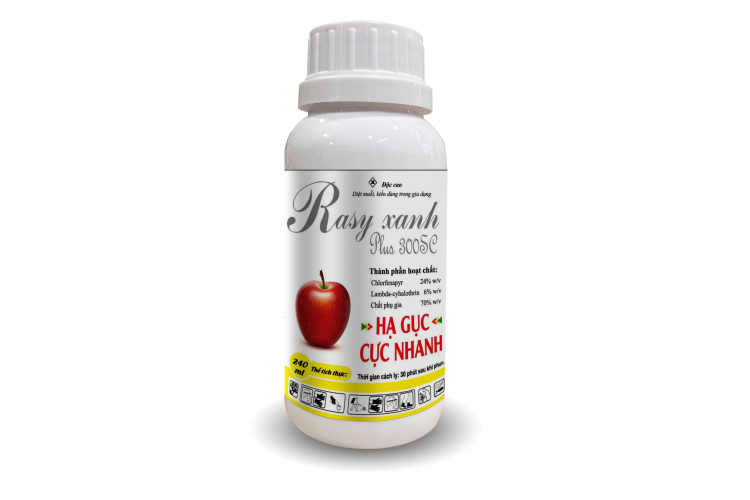 CHẾ PHẨM DIỆT CÔN TRÙNG RASY XANH PLUS 300SC 