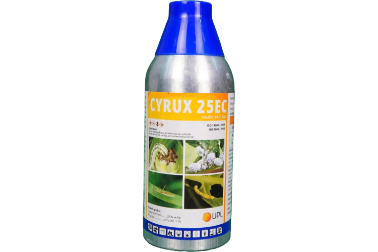 THUỐC TRỪ SÂU CYRUX 25EC 1L