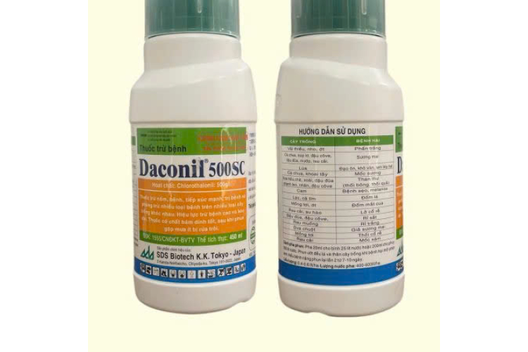 THUỐC TRỪ BỆNH DACONIL 500SC  450ML