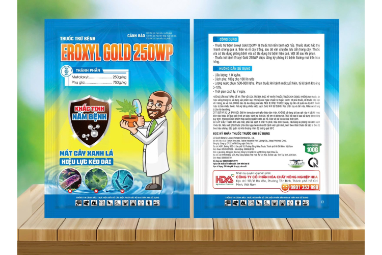 THUỐC TRỪ BỆNH EROXYL GOLD 250WP