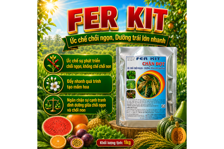 Phân bón lá FER KIT - CHẶN ĐỌT (NGN)