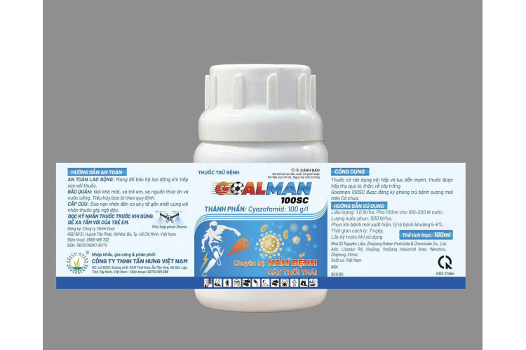 THUỐC TRỪ BỆNH GOALMAN 100SC