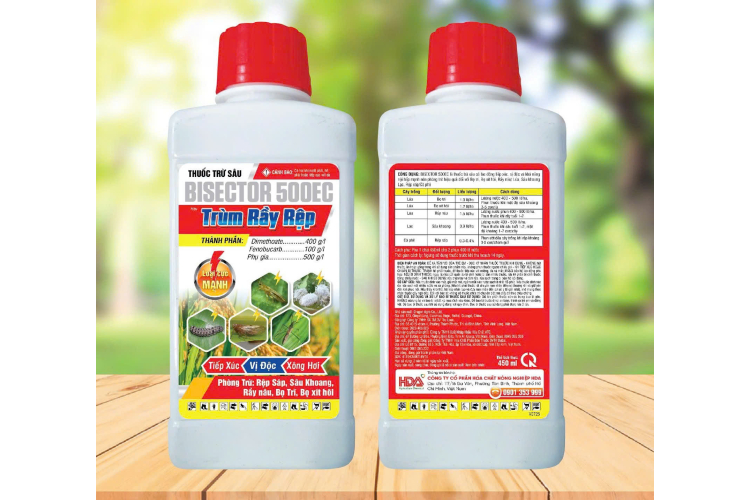 TRÙM RẦY RỆP BISECTOR 500EC 450 ML HÓA CHẤT NÔNG NGHIỆP HDA