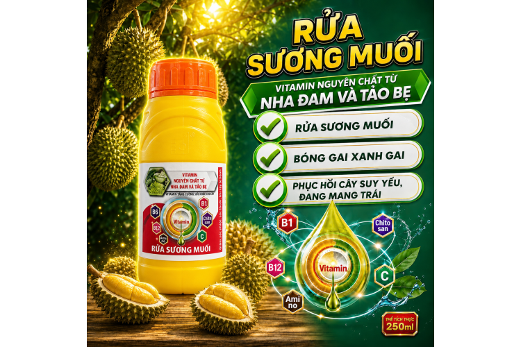 HI PAS RỬA SƯƠNG MUỐI Sầu riêng Chai 250ml (NGN)