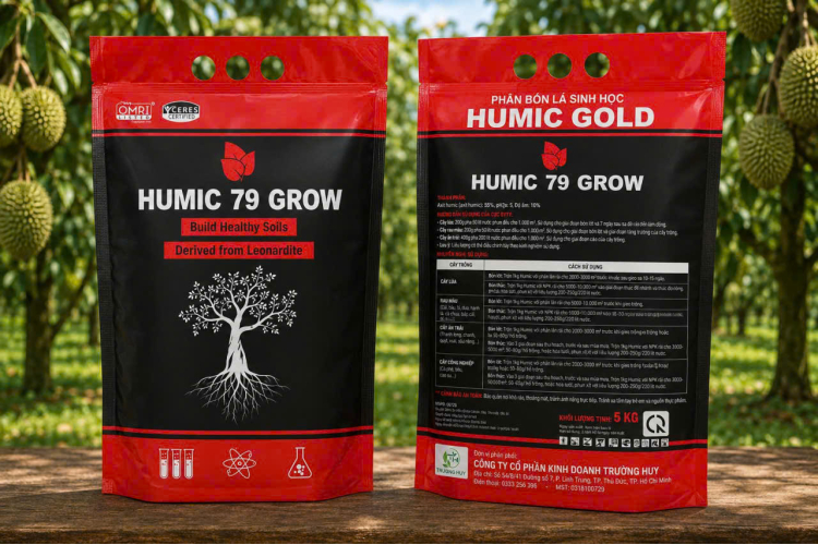 PHÂN BÓN LÁ SINH HỌC HUMIC GOLD - HUMIC 79 GROW