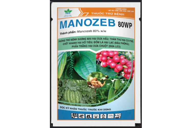 THUỐC TRỪ BỆNH MANOZEB 80WP