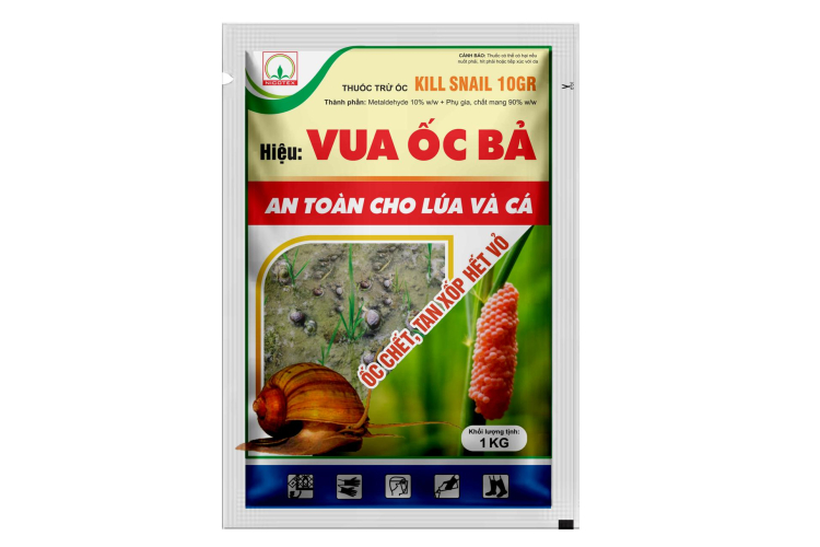THUỐC TRỪ ỐC KILL SNAIL 10GR (Hiệu VUA ỐC BẢ)