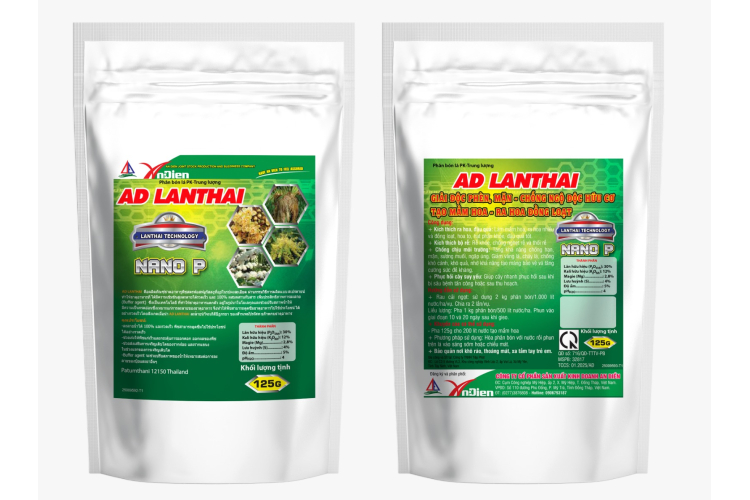 PHÂN BÓN LÁ PK TRUNG LƯỢNG AD LANTHAI NANO P