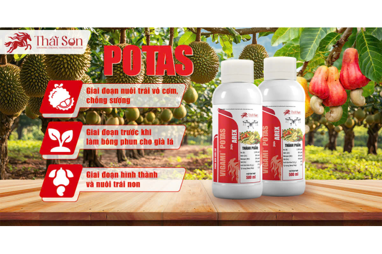 PHÂN BÓN VIGAMI® POTAS - AREX