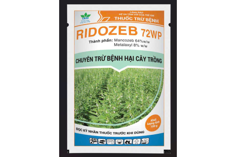 THUỐC TRỪ BỆNH RIDOZEB 72WP