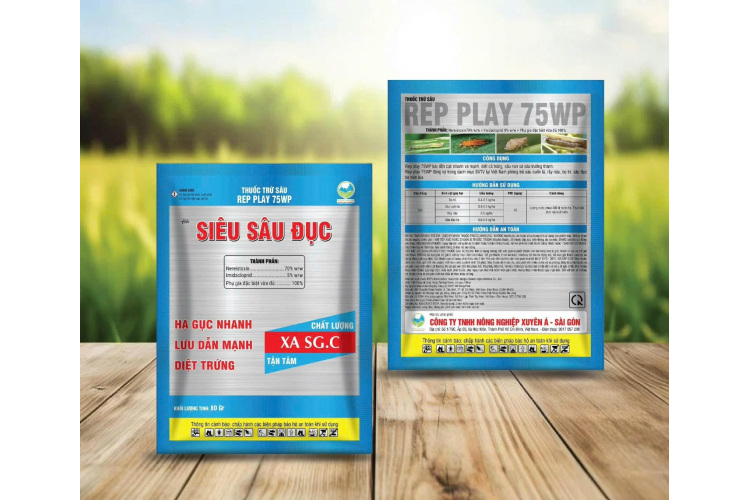 THUỐC TRỪ SÂU REP PLAY 75WP Hiệu SIÊU SÂU ĐỤC