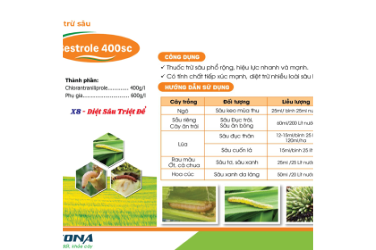 THUỐC TRỪ SÂU BESTROLE 400SC KONA