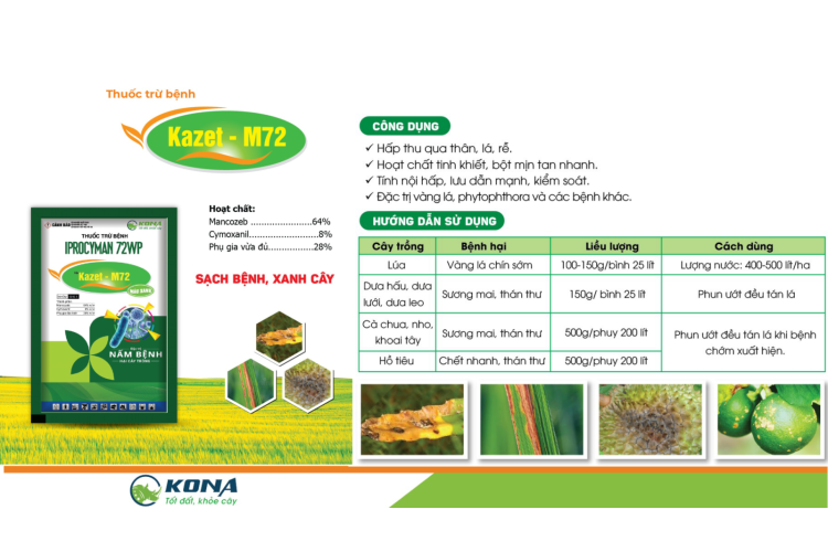 KAZET – M72 (IPROCYMAN 72WP)  KONA