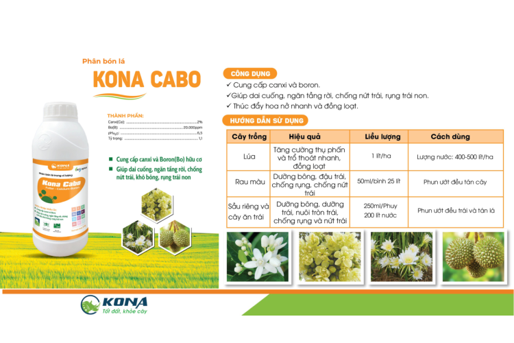 PHÂN BÓN LÁ KONA CABO 