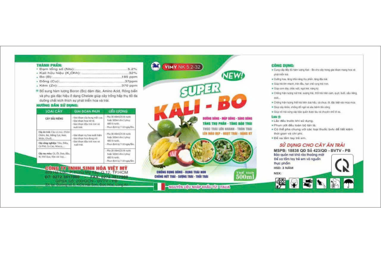 VIMY NK 5,2-32 SUPER KALI-BO NEW 500ML