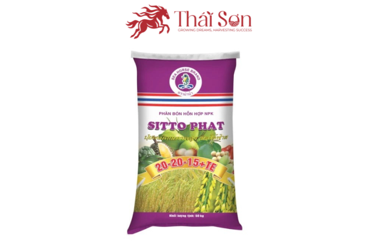 PHÂN BÓN NPK SITTO PHAT 20-20-15+TE