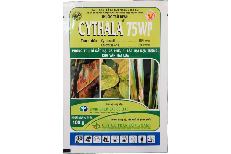 THUỐC TRỪ BỆNH CYTHALA 75WP 100G