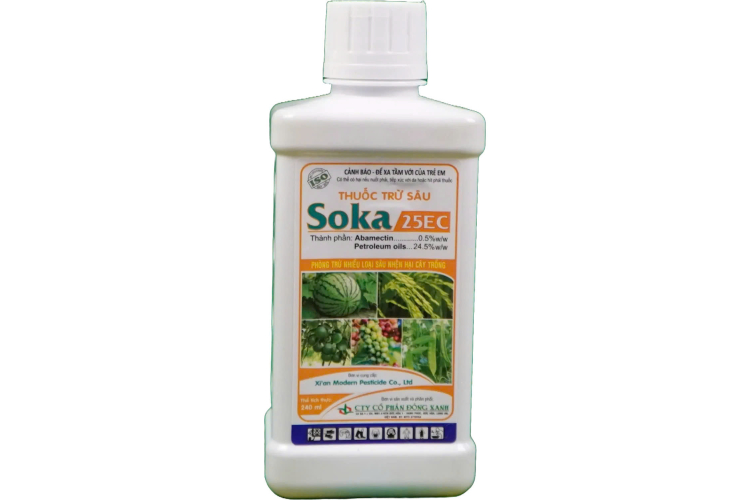 THUỐC TRỪ SÂU SOKA 25EC 240ML