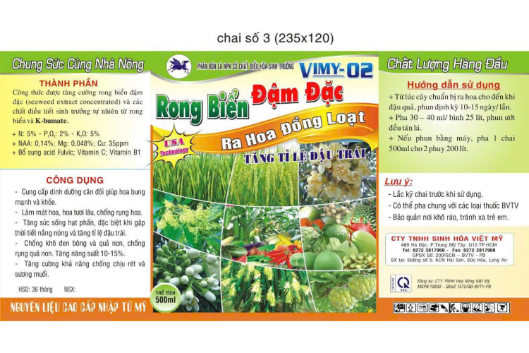 VIMY 02 RONG BIỂN ĐẬM ĐẶC 500ML
