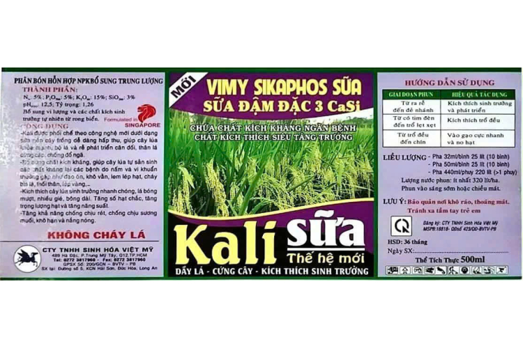 VIMY SIKAPHOS SỮA 500ML